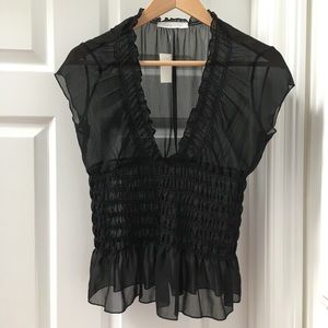 NWT black Charlotte Russe top